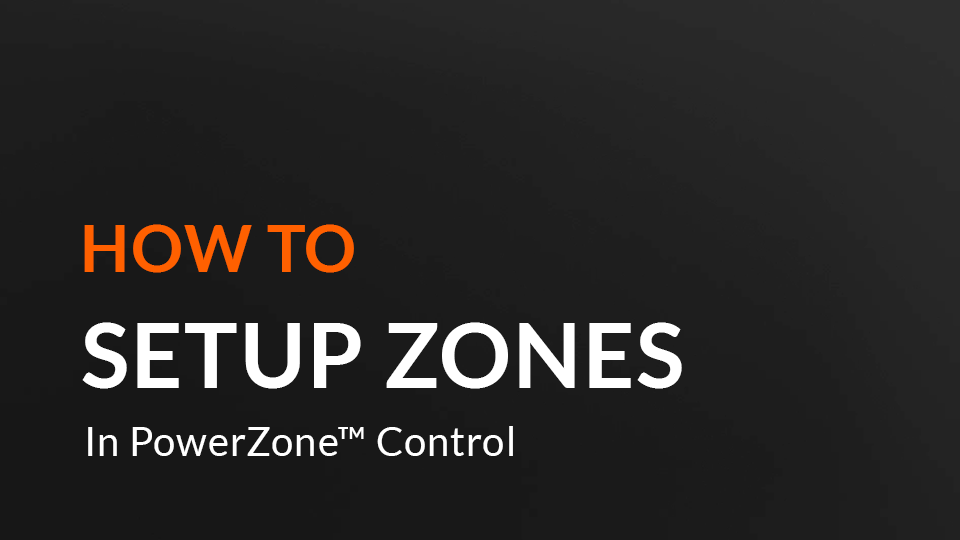 How to setup Zones